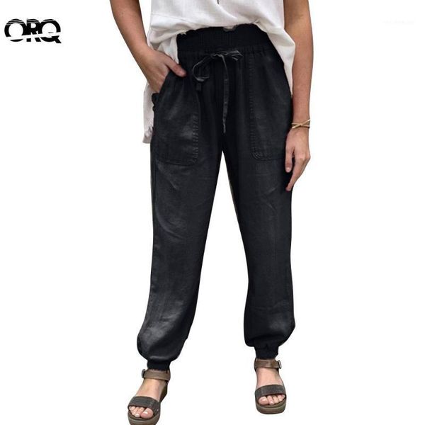 women's pants & capris ladies fashion casual long solid color drawstring elastic waist sweatpants 2021 women sport wear pencil trousers, Black;white
women's pants & capris ladies fashion casual long solid color drawstring elastic waist sweatpants 2021 women sport wear pencil trousers, Black;white