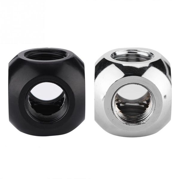 fans & coolings g1/4" metal spherical tube 4 ways fitting connector for pc water cooling
fans & coolings g1/4" metal spherical tube 4 ways fitting connector for pc water cooling