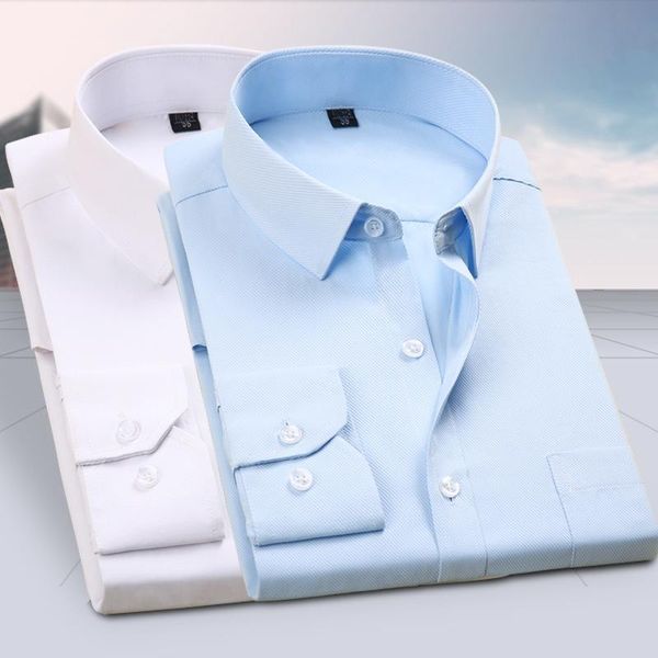 men's dress shirts spring and autumn twill slim fit solid color long sleeve professional shirt work office white-collar, White;black
men's dress shirts spring and autumn twill slim fit solid color long sleeve professional shirt work office white-collar, White;black