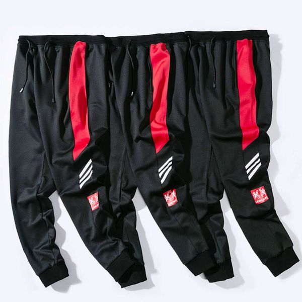 2020 spring and autumn new sportswear men's slim fitting small leg pants with leg closing and big casual spring pantswinter, Black
2020 spring and autumn new sportswear men's slim fitting small leg pants with leg closing and big casual spring pantswinter, Black