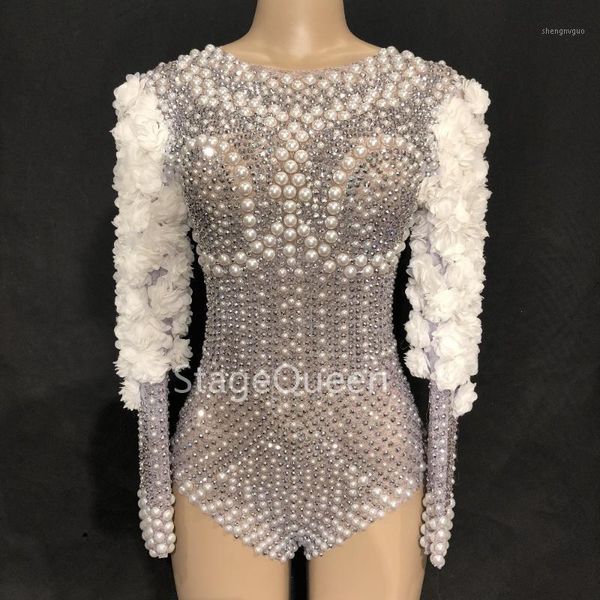 women's jumpsuits & rompers stage sparkly rhinestones pearls bodysuit white flowers women's birthday celebrate singer dance show n, Black;white
women's jumpsuits & rompers stage sparkly rhinestones pearls bodysuit white flowers women's birthday celebrate singer dance show n, Black;white