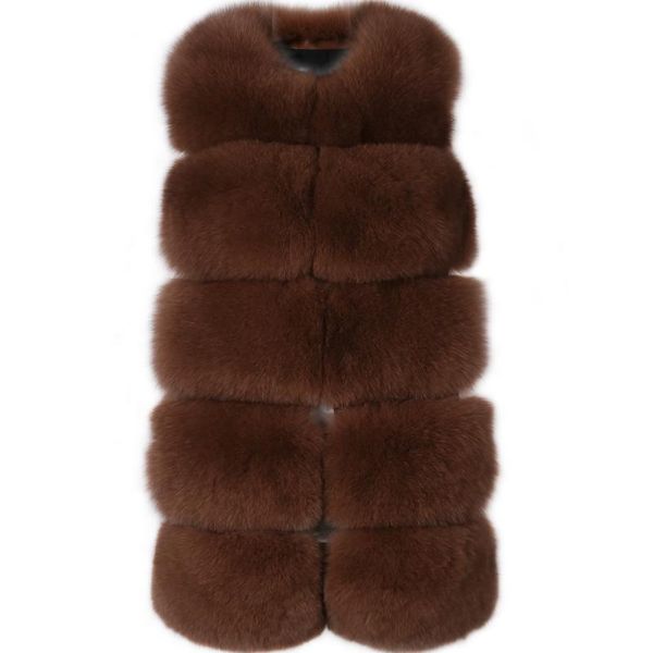 women's fur & faux natural real gilet ladies women vest, Black
women's fur & faux natural real gilet ladies women vest, Black