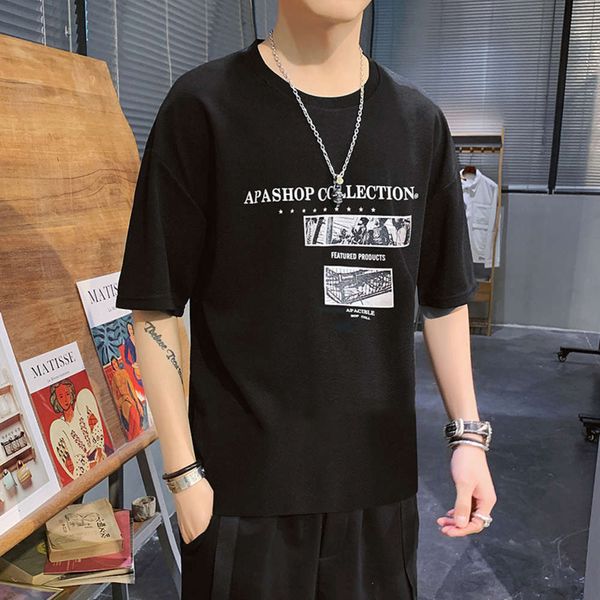 men's casual loose t-shirt fashion brand sports hundred tower solid color men's wear base shirt t-shirt short sleeve, White;black
men's casual loose t-shirt fashion brand sports hundred tower solid color men's wear base shirt t-shirt short sleeve, White;black