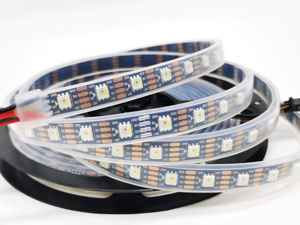 dc5v ws2813 rgbw led strip light individually addressable led lights dual signal 30/60/144 leds/m black/white pcb
dc5v ws2813 rgbw led strip light individually addressable led lights dual signal 30/60/144 leds/m black/white pcb