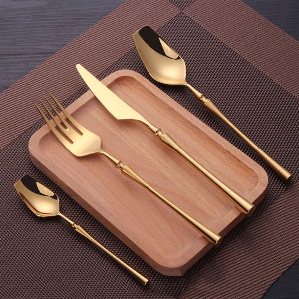 flatware sets 4pcs/set western portable cutlery set travel stainless steel dinnerware steak knife fork spoon dinner teaspoon tableware
flatware sets 4pcs/set western portable cutlery set travel stainless steel dinnerware steak knife fork spoon dinner teaspoon tableware