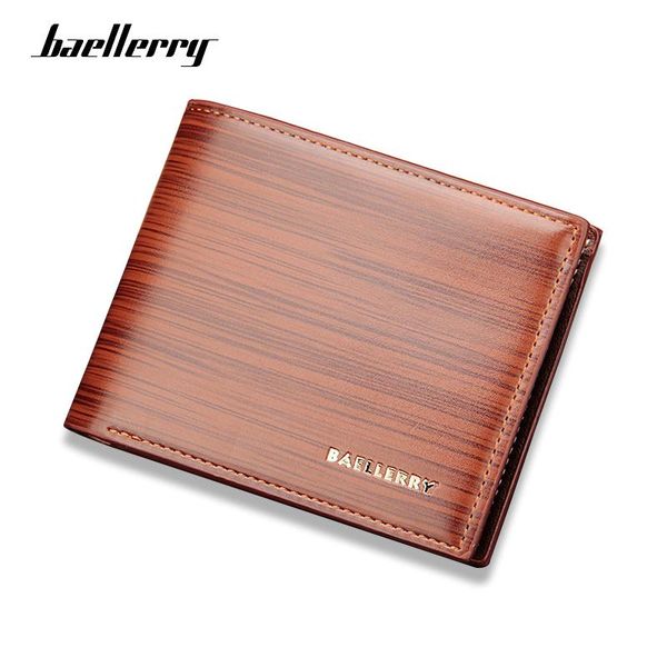 baellerry luxury wallets leather male small purse designer men's wallet multiple card slots bifold purses & wallet, Red;black
baellerry luxury wallets leather male small purse designer men's wallet multiple card slots bifold purses & wallet, Red;black