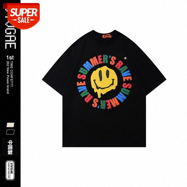 vivgae men's street fun smiling face foam printing short-sleeved male bf hip-hop t-shirt #i85m, White;black
vivgae men's street fun smiling face foam printing short-sleeved male bf hip-hop t-shirt #i85m, White;black
