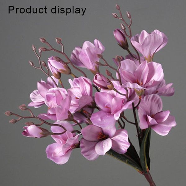 decorative flowers & wreaths 1 bouquet simulation magnolia flower silk cloth wedding fake greenery arrangement deskvase decor
decorative flowers & wreaths 1 bouquet simulation magnolia flower silk cloth wedding fake greenery arrangement deskvase decor