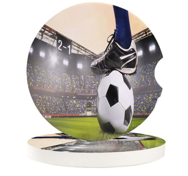 table runner gymnasium soccer court balls football design small round ceramic car coasters set for drinks coffee tea beverage cup holder
table runner gymnasium soccer court balls football design small round ceramic car coasters set for drinks coffee tea beverage cup holder