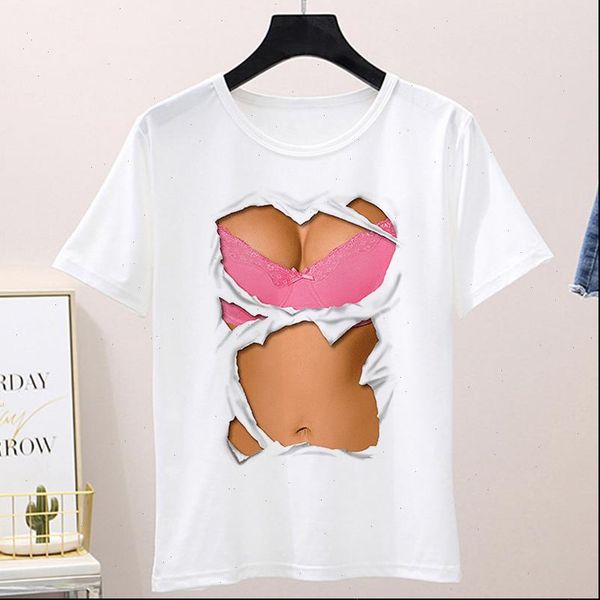new summer womens fashion spoof personality chest print t shirt casual short sleeved t shirt harajuku clothing tshirt, White
new summer womens fashion spoof personality chest print t shirt casual short sleeved t shirt harajuku clothing tshirt, White