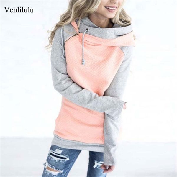 autumn pink hoodie sweatshirt women zipper hooded female ladies loose s for 210809, Black
autumn pink hoodie sweatshirt women zipper hooded female ladies loose s for 210809, Black