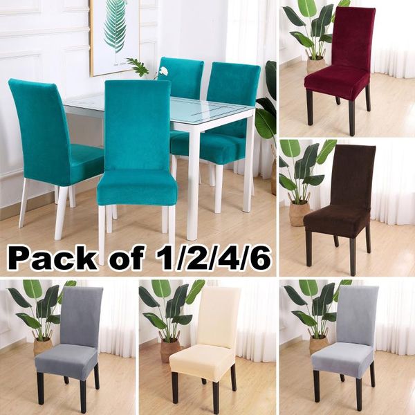 chair covers 1/4/6pcs solid color cover removable spandex elastic slipcover dining room kitchen stretch for wedding banquet
chair covers 1/4/6pcs solid color cover removable spandex elastic slipcover dining room kitchen stretch for wedding banquet