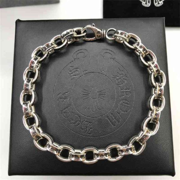 70% off outlet online croquet thick hop chain and wo lovers letter men's personality copper bracelet, Black
70% off outlet online croquet thick hop chain and wo lovers letter men's personality copper bracelet, Black