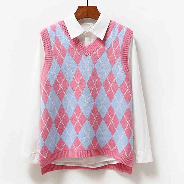 women's sweaters wixra mulheres estilo preppy sem mangas argyle colete dividir blusas senhoras na moda v pescoço jumpers pullovers prim, White;black
women's sweaters wixra mulheres estilo preppy sem mangas argyle colete dividir blusas senhoras na moda v pescoço jumpers pullovers prim, White;black