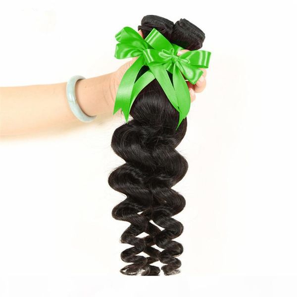 elibess --indian loose wave remy hair 4 bundles human hair weave virgin hair weft, Black
elibess --indian loose wave remy hair 4 bundles human hair weave virgin hair weft, Black