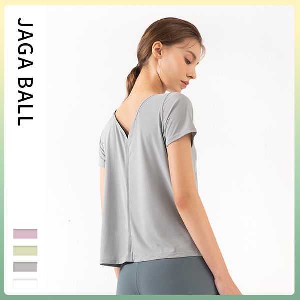 luxury women's tracksuits yoga cloth casual style double-sided running fitns training women's yoga short sleeve t-shirt, Gray
luxury women's tracksuits yoga cloth casual style double-sided running fitns training women's yoga short sleeve t-shirt, Gray