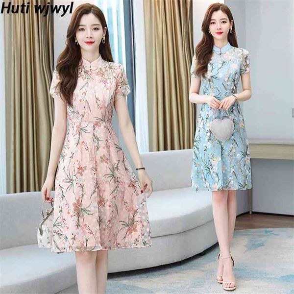 spring summer pink chinese style midi dress print floral vintage runway elegant women bodycon party vestidos 210528, Black;gray
spring summer pink chinese style midi dress print floral vintage runway elegant women bodycon party vestidos 210528, Black;gray