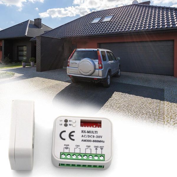 smart home control remote switch receiver 433mhz 868mhz 390 mhz rx multi ac/dc 9-30v 300-868mhz garage gate door receive
smart home control remote switch receiver 433mhz 868mhz 390 mhz rx multi ac/dc 9-30v 300-868mhz garage gate door receive