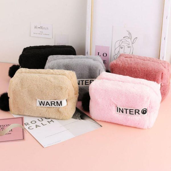 storage bags furry cosmetic bag korean fashion multifunctional makeup organizer with large capacity cute pocket small change square
storage bags furry cosmetic bag korean fashion multifunctional makeup organizer with large capacity cute pocket small change square