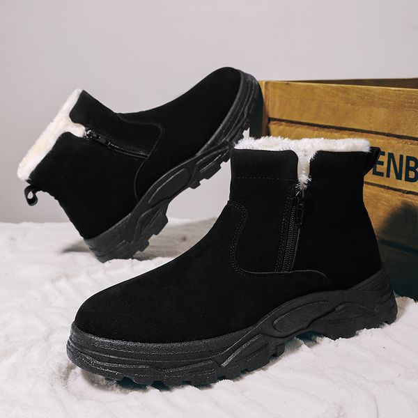 designer shoes men winter boots plus warm snow boots light casual shoes for men outdoor non-slip platform ankle boots fashion sn, Black
designer shoes men winter boots plus warm snow boots light casual shoes for men outdoor non-slip platform ankle boots fashion sn, Black