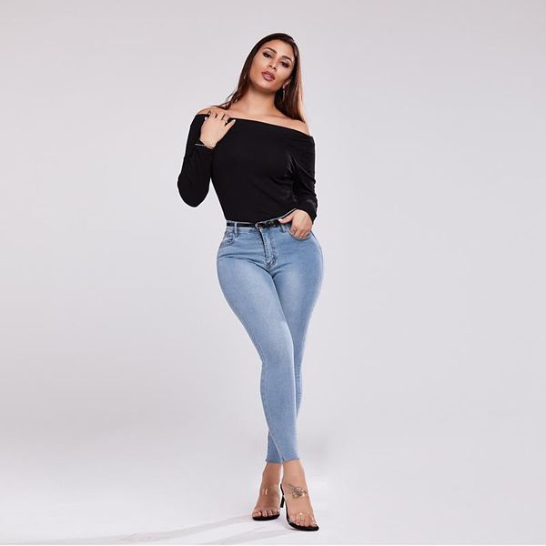 women's jeans women were thin stretch washed slim ladies feet denim trousers skinny fashion casual high waist pencil, Blue
women's jeans women were thin stretch washed slim ladies feet denim trousers skinny fashion casual high waist pencil, Blue