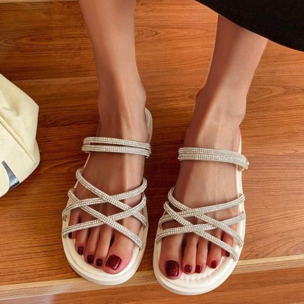 sandals summer slipper ladies fashion rhinestone sponge cake platform flat beach crystal shoes 2021 #41, Black
sandals summer slipper ladies fashion rhinestone sponge cake platform flat beach crystal shoes 2021 #41, Black