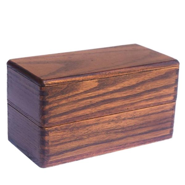 1pc japanese double layer bento box lunch container for student worker 
1pc japanese double layer bento box lunch container for student worker