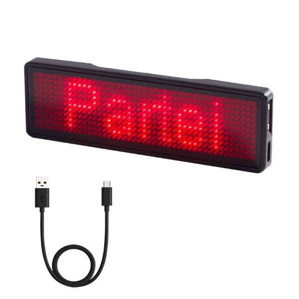 modules 85Ã23mm bluetooth digital led badge diy letter scrolling message board usb rechargeable mini display name tag
modules 85Ã23mm bluetooth digital led badge diy letter scrolling message board usb rechargeable mini display name tag