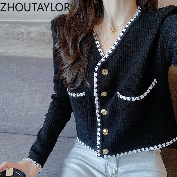 women's knits & tees zhoutaylor cardigan women elegant office lady v-neck sweaters female full sleeve single breasted loose-fitting coa, White
women's knits & tees zhoutaylor cardigan women elegant office lady v-neck sweaters female full sleeve single breasted loose-fitting coa, White