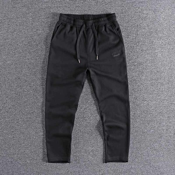 comfortable solid color american casual embroidery letter youth nine point spring and summer new men's harlway pants 0211 d70e, Black
comfortable solid color american casual embroidery letter youth nine point spring and summer new men's harlway pants 0211 d70e, Black