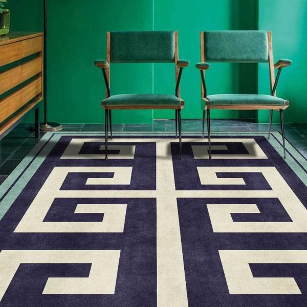 carpets chinese geometric dark blue green side living room bedroom bedside carpet floor mat customization
carpets chinese geometric dark blue green side living room bedroom bedside carpet floor mat customization