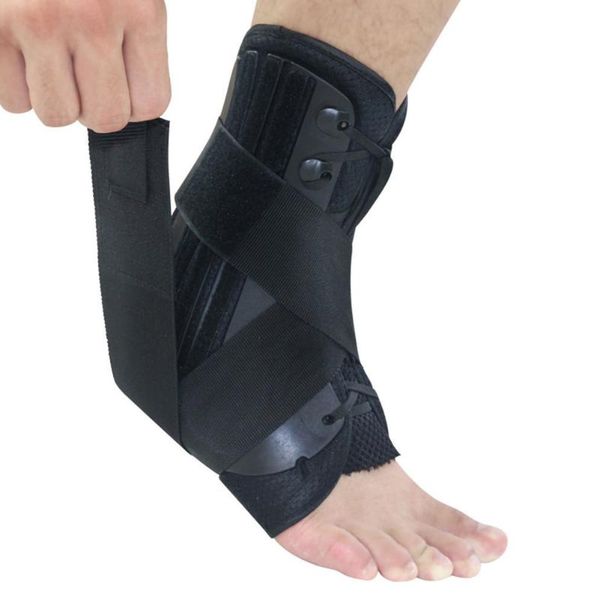 stabilizer achilles tendon safety lace up ankle brace sport running elastic pad support pain guard adjustable, Blue;black
stabilizer achilles tendon safety lace up ankle brace sport running elastic pad support pain guard adjustable, Blue;black