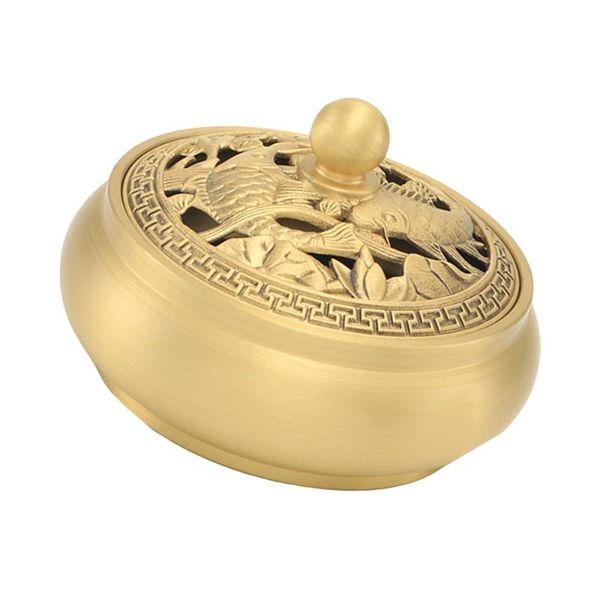 fragrance lamps 1pc exquisite copper craft censer home use incense holder deskornament
fragrance lamps 1pc exquisite copper craft censer home use incense holder deskornament