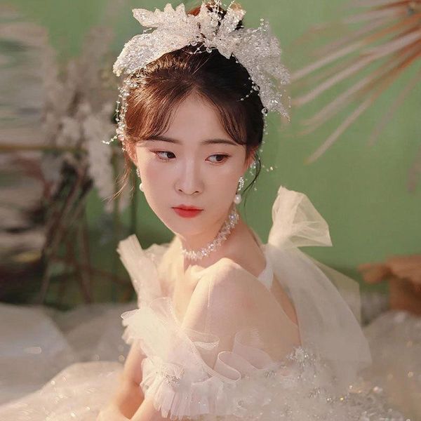 hair clips & barrettes luxury crystal clip handmade flower comb white color tassel headdress korean bride jewelry accessories for women, Golden;silver
hair clips & barrettes luxury crystal clip handmade flower comb white color tassel headdress korean bride jewelry accessories for women, Golden;silver