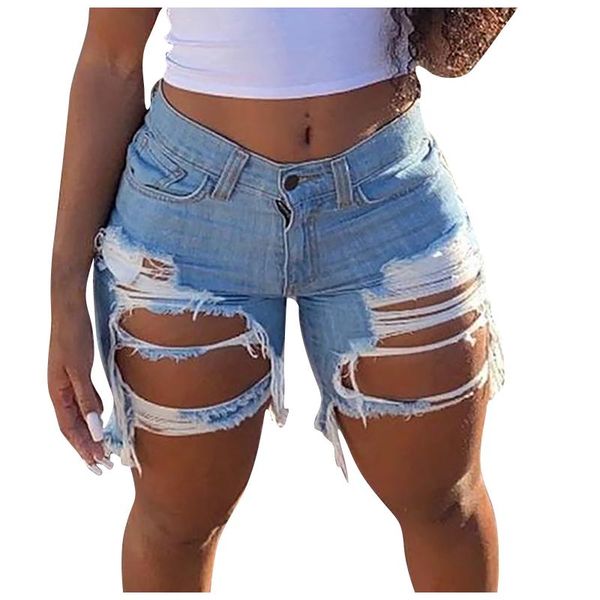 women's shorts 2021 summer high waist ladies denim women elastic destroyed hole leggings short pants ripped jeans, White;black
women's shorts 2021 summer high waist ladies denim women elastic destroyed hole leggings short pants ripped jeans, White;black