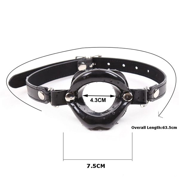 camatech strap on oral harness pu leather open mouth gag bondage restraints oral fixation rubber lips o ring toy for couples
camatech strap on oral harness pu leather open mouth gag bondage restraints oral fixation rubber lips o ring toy for couples