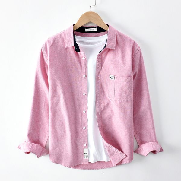 2021 new 100% spring cotton oxford textile man's shirt editing fashion solid leisure color men's long sleeve shirts plus size sf0q, White
2021 new 100% spring cotton oxford textile man's shirt editing fashion solid leisure color men's long sleeve shirts plus size sf0q, White