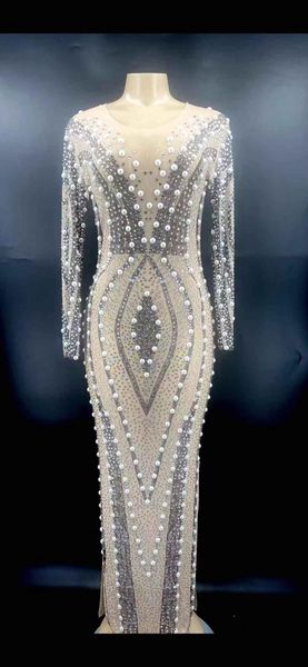 casual dresses sparkly rhinestones big pearl crystal women's long sleeve bodycon dress evening party celebrate performance, Black;gray
casual dresses sparkly rhinestones big pearl crystal women's long sleeve bodycon dress evening party celebrate performance, Black;gray