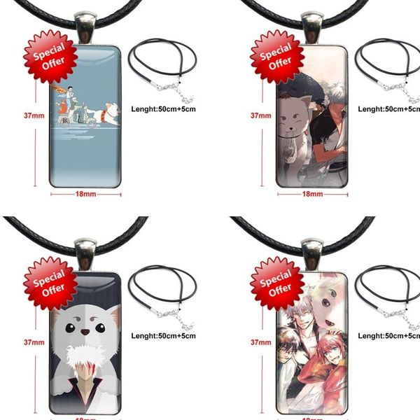 pendant necklaces for women men sweet gintama steel color glass cabochon with rectangle shaped choker necklace, Silver
pendant necklaces for women men sweet gintama steel color glass cabochon with rectangle shaped choker necklace, Silver