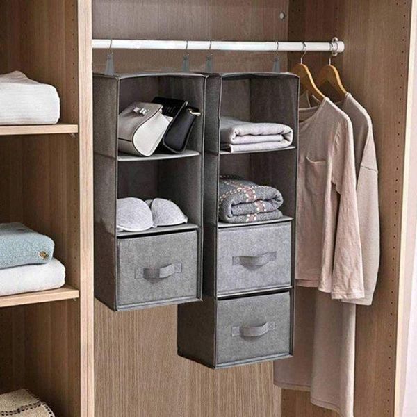 wardrobe hanging storage bag interlayer drawer type clothes hangers holder portable organizer hanging closet organizer new
wardrobe hanging storage bag interlayer drawer type clothes hangers holder portable organizer hanging closet organizer new