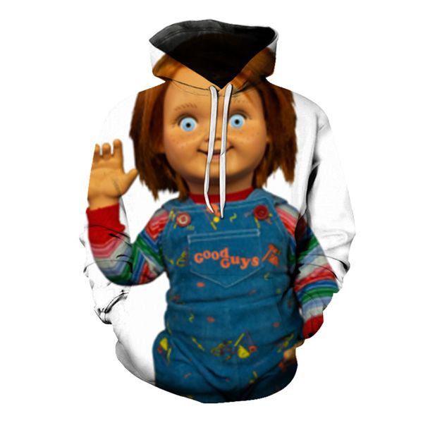 Autumn and winter hoodie horror beckoning 3D digital printing real long-sleeved several styles of men's and fashion street casual, Black
Autumn and winter hoodie horror beckoning 3D digital printing real long-sleeved several styles of men's and fashion street casual, Black