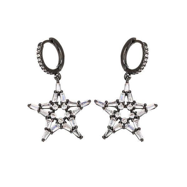 stud zhukou 23x37mm brass zirconia korean style sparkling star crystal earrings temperament for women model:ve65, Golden;silver
stud zhukou 23x37mm brass zirconia korean style sparkling star crystal earrings temperament for women model:ve65, Golden;silver