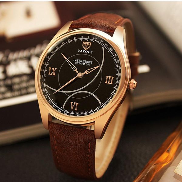 wristwatches yazole brand men business watch 2021 luxury roman quartz male clock gold wristwatch relogio masculino reloj hombre, Slivery;brown
wristwatches yazole brand men business watch 2021 luxury roman quartz male clock gold wristwatch relogio masculino reloj hombre, Slivery;brown