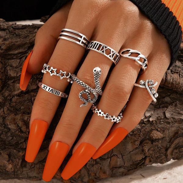 wedding rings 8pcs/sets bohemia snake shape joint set for women crystal roman numers geometric carving knuckle jewelry, Slivery;golden
wedding rings 8pcs/sets bohemia snake shape joint set for women crystal roman numers geometric carving knuckle jewelry, Slivery;golden