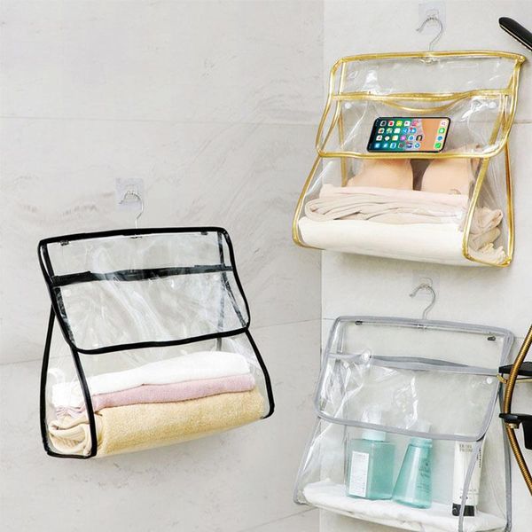 storage bags bathroom hanging bag transparent waterproof play mobile phone apartment underwear laundry basket easy organizer clothing
storage bags bathroom hanging bag transparent waterproof play mobile phone apartment underwear laundry basket easy organizer clothing