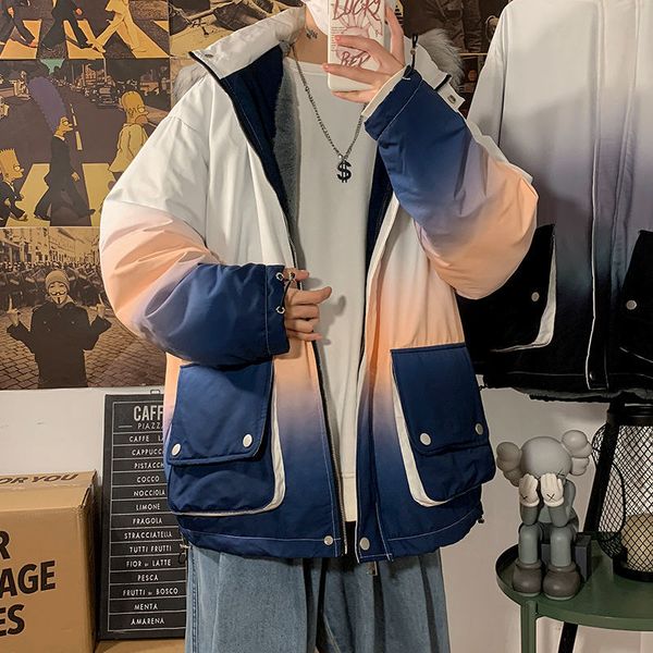 2021 new male winter thicken trench coats fur collar with hoodie parkas homme fashion gradient cotton-quilted colour jacket fc6f, Black;brown
2021 new male winter thicken trench coats fur collar with hoodie parkas homme fashion gradient cotton-quilted colour jacket fc6f, Black;brown
