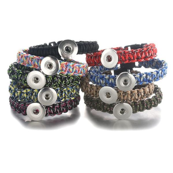 woven leather snap bracelet/bangle leather rope bracelet fit 18mm snap button snap jewelry 4205 woven jllmpr, Golden;silver
woven leather snap bracelet/bangle leather rope bracelet fit 18mm snap button snap jewelry 4205 woven jllmpr, Golden;silver