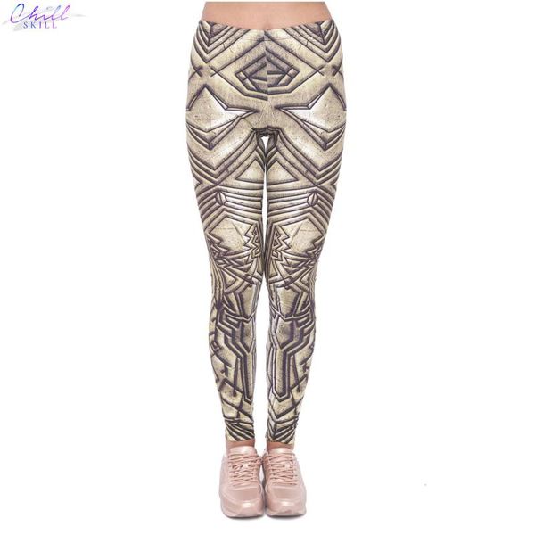 women's leggings chill skill women legging anciend dwarf printing fashion slim waist woman pants, Black
women's leggings chill skill women legging anciend dwarf printing fashion slim waist woman pants, Black