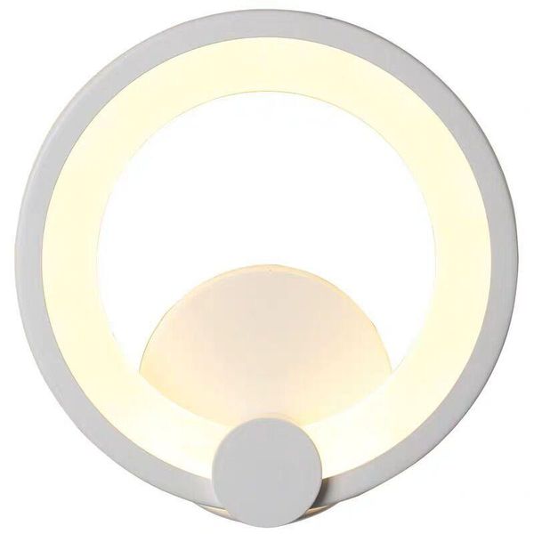 wall lamp led round acrylic creative living room bedroom modern home lighting bedside diameter 19cm
wall lamp led round acrylic creative living room bedroom modern home lighting bedside diameter 19cm