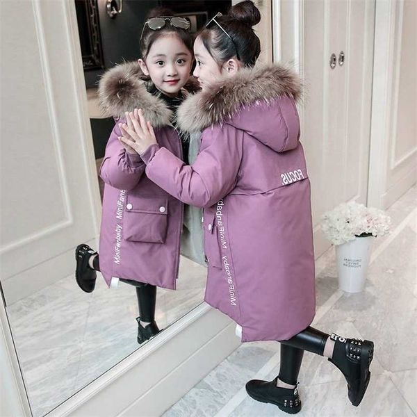 -30 degre girl winter cotton hooded jacket children clothing fashion outerwear long thick clothes for girls 4 to 14 year old 211203, Blue;gray
-30 degre girl winter cotton hooded jacket children clothing fashion outerwear long thick clothes for girls 4 to 14 year old 211203, Blue;gray
